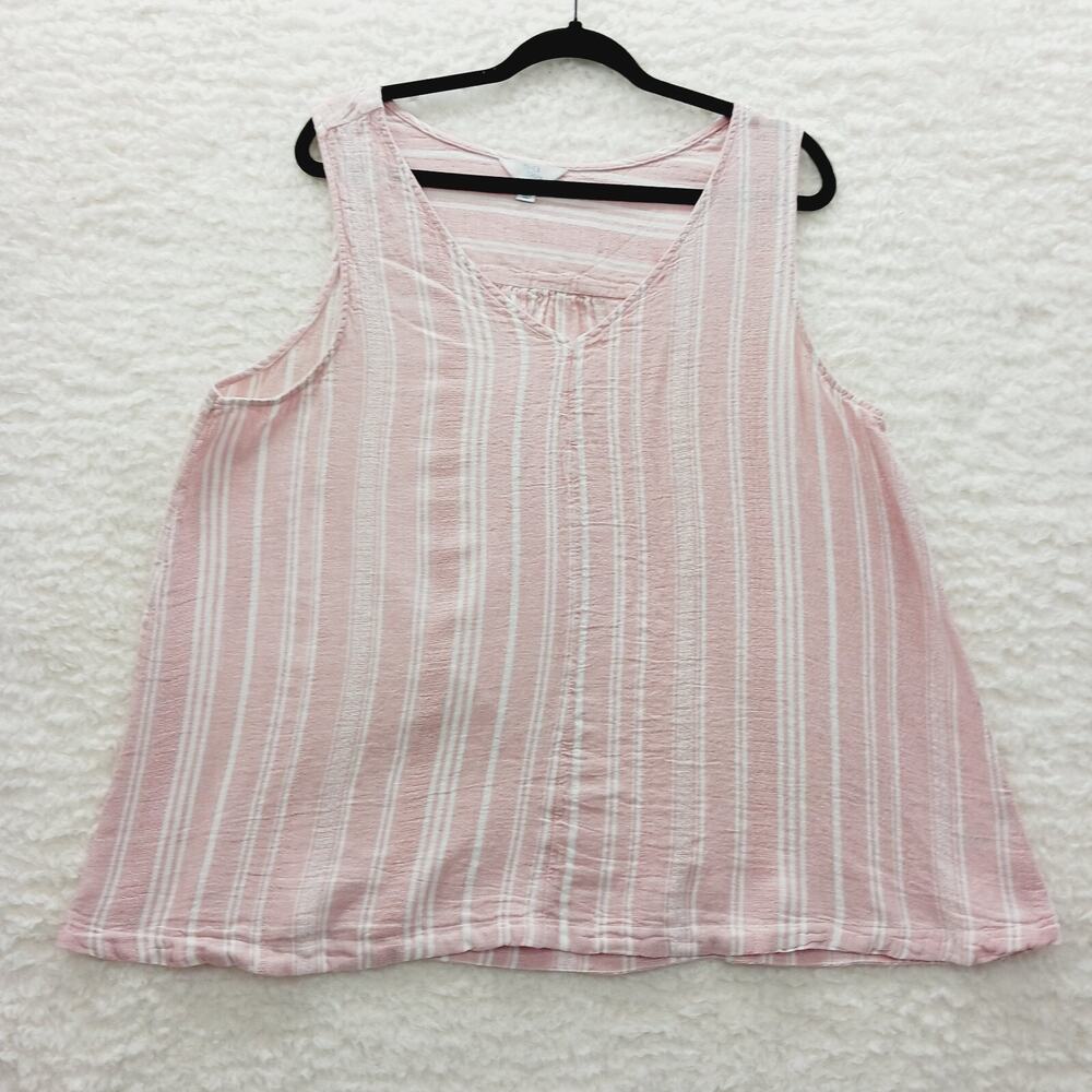 Blouse Powder Pink Linen Cottagecore Mean Girls barbiecore Coquette Y2K Size 3X